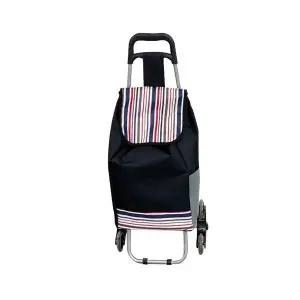 도르르 바퀴달린 장바구니 쇼핑 캐리어 시장바구니 카트 30L 블랙