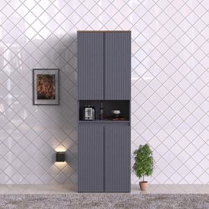 로이얼 키높은 다용도 템바보드 주방 수납장 1800