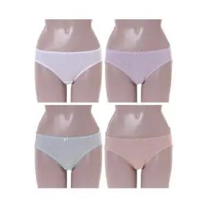 갤러리아 [비비안]눈꽃 면팬티 4종택1 (PT7247/4C)