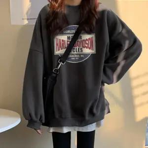 [국내자체제작] 데이비슨 프린팅 맨투맨