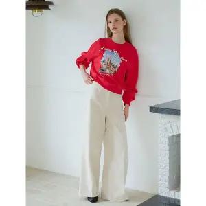 [올리브데올리브](하남점)속기모 와이드핏 팬츠 OJ4WL944