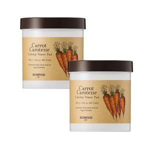 [스킨푸드] 스킨푸드 캐롯 카밍워터패드 60매 * 2개 당근패드