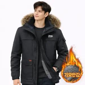 지프 스피릿 남성 캐주얼 겨울 점퍼 기모 야상 겨울 자켓 8119B