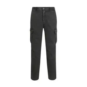 [롯데백화점]버커루 남성 10수 면스웨이드 스판 카고 밴딩 팬츠 B244PT330P