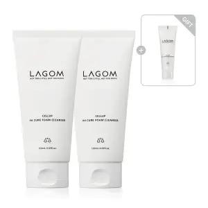 [라곰](강남점)피에이치 큐어 폼 클렌저 120mL 듀오 세트(+젤 투 워터 클렌저 30mL 증정)