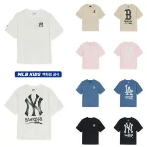 갤러리아 MLB엠엘비키즈 베이직 스트릿 그래피티 티셔츠 아동반팔(7ATSB1153)