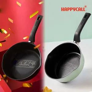 [해피콜] 플렉스팬 IH 인덕션 후라이팬 20cm & 22cm(매트블랙/피스타치오 그린) 모음전