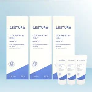 에스트라 아토베리어 365 크림 80ml + 30ml x 3개 (세트) / IBY