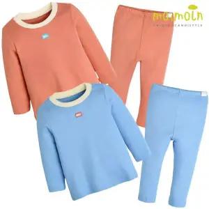 [보리보리/모이몰른]유아 밤부골지 상하복 세트 M252NNH40P