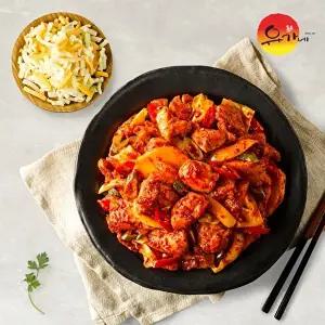[유가네][T]유가네 닭갈비 600g 4팩+치즈 27g 3팩