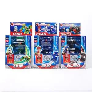 [보리보리/토이톡톡]터닝메카드 갓 에반 타나토스 테로 세트