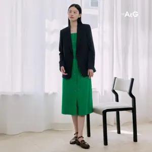 [최초가79 900원] 프렌치린넨 혼방 싱글 자켓