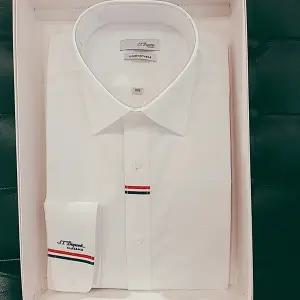 [대구백화점] [듀퐁셔츠]커프스 삼색,자수로고 슬림핏셔츠(SE5SM22LS772SWH)