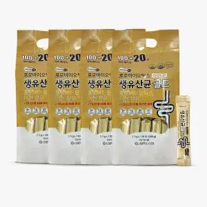 [서울약사신협][본사직영][서울약사신협]락토온 프로바이오틱스 생유산균 골드 120포 4세트(16개월분)