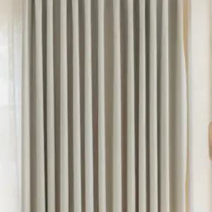 사라하우스 사계절 암막 커튼 아일렛 그레이 140X220