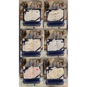 [쇼콜라](강남점)신생아 백일아기 내의6종택1 (TNNMXS12U6SET)