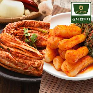 농협식품 한국농협김치 포기3kg+총각3kg