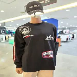 [지프] 그래픽 긴팔 티셔츠 JP2TSU013-1