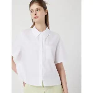 [CC콜렉트](강남점)[씨씨콜렉트] 레이스 블록 오버핏 코튼 셔츠_C252MSC049