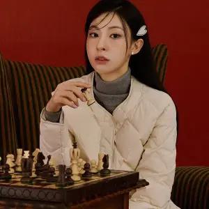 [하프클럽/체이스컬트]W 라이트 퀼팅 점퍼