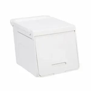 시스맥스 루맥스 슬라이딩 스토리지박스 슬림형 중 아이보리 옷보관박스 옷보관함 수납정리함