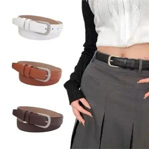 이거찜)심플함속에담긴 고급스러움 베이직 여성 벨트 여자청바지벨트 밴딩벨트