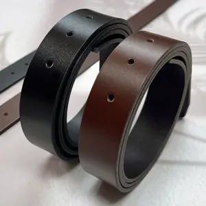 이탈리아 교체용 소가죽 벨트끈 (줄만)/남성/정장띠/가죽띠/남자/허리띠/가죽끈/벨트/가죽벨트/혁대/리필용