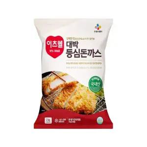 CJ이츠웰 등심대박돈까스2Kg