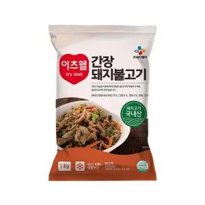 CJ이츠웰 간장돼지불고기1Kg