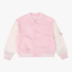 [로엠걸즈] 러블리 배색 야구점퍼 RGJA2581C