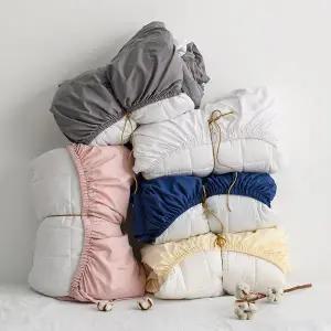 더블리 그레인 40수 순면 누빔 매트리스커버 4size