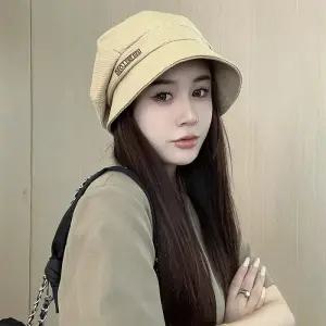 여성 중년모자 레터링 패션모자 두건 비니 가을모자 벙거지모자