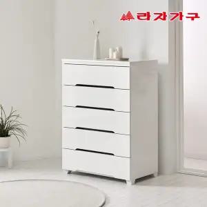 라자가구 로나 900 5단 속깊은 E0 등급 다용도 옷 수납 서랍장