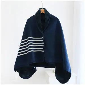 극세사 무릎담요 도톰한두께감 똑딱이단추 사무실 망토 거실 휴대용 캠핑