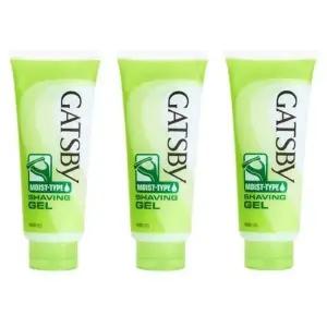 갸스비 쉐이빙 젤 모이스트 타입 205g x 3개 면도거품 면도젤 쉐이빙 남자 면도