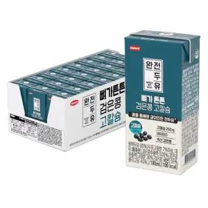 한미 완전두유 뼈가 튼튼 검은콩 고칼슘, 190ml, 24개 간식 화이트데이 간식 학교 간식 어린이날 간식 발렌