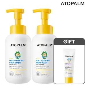 키즈 소프트 포밍 바디워시 460mlx2개 (GIFT 키즈샴푸 20ml)
