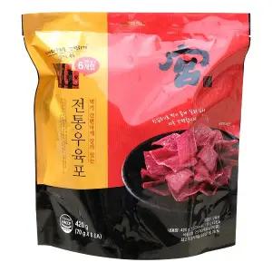 궁 우육포 70g 6개