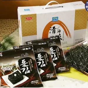 청해진미 조미 돌김 3호 25봉 전장 반찬 가공 구운 구이