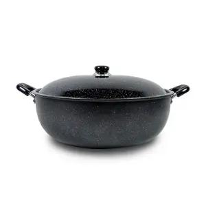 국산 업소용 인덕션 튀김솥 5중코팅 IH 튀김냄비 볶음솥 (40cm)