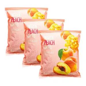 CJ프레시웨이 이츠웰냉동 복숭아 1kg x 3개