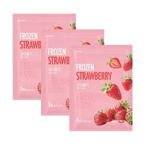CJ프레시웨이 이츠웰냉동 무가당딸기1kg x 3개