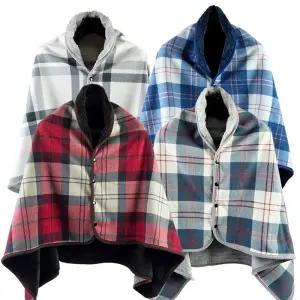 극세사 똑딱이 어깨담요 망토 무릎담요 사무실 캠핑