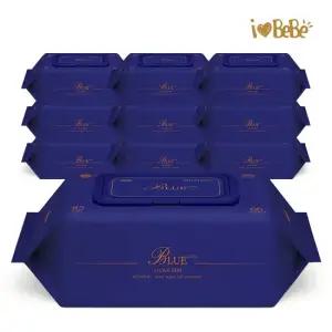 시그니앙 블루라벨 85g 엠보 66매 10팩 캡형 아기물티슈