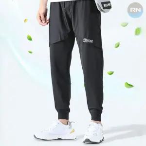 남성 여름 조거팬츠 쿨링 스판 트레이닝 밴딩 바지