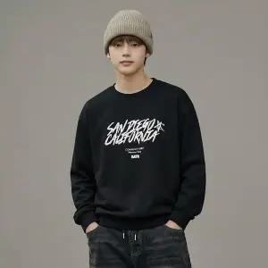 [보리보리/행텐 틴즈]행텐틴즈 더블페이스 레터 맨투맨_100(14560-031-204-07)