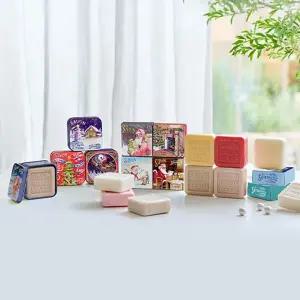 [라사본느리드니옹] 노엘 컬렉션 프랑스 직수입 비누 12종 세트 (비누 11P+윈터쇼핑백)