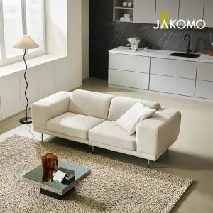 벨루떼 3인 젠위브 패브릭 소파