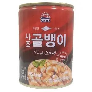 사조 자연산 골뱅이 300g 6개 캔 통조림
