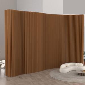 종이가벽 인테리어 전시장 스크린 대형 페이퍼 카페 LED 길이 분리 장 가벽 종이벽